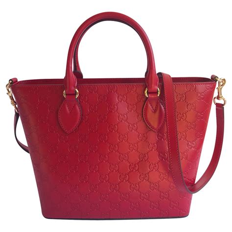 borsa gucci pelle rossa 680 euro|Gucci borse a mano.